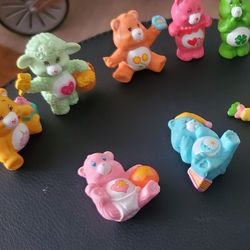 Care Bears Mini PVC Figure Lot (12 Total)