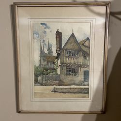 Antique Print (19” x 23”)