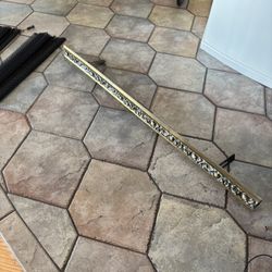 Fireplace Brass Frame And Mesh Steel Curtains