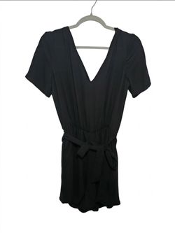 Black New short romper