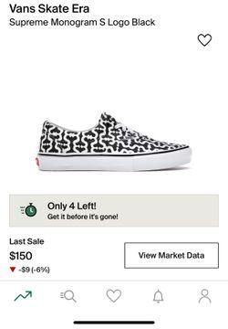 Supreme Vans Size 12 NEW 