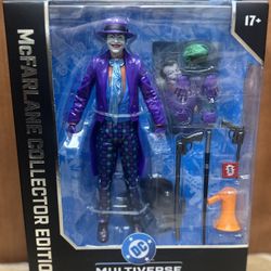 McFarlane DC Multiverse Joker Batman #57 Collector Edition 7” Figure
