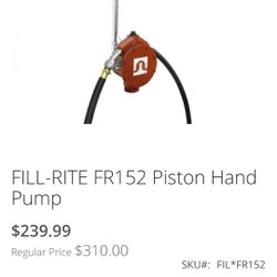 Piston Hand Pump
