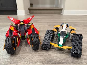 lego ninjago set of 2 cars