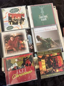 6 Jazzy Holiday/Christmas Music CDs