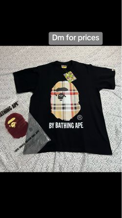 Bape shirt Color black size s