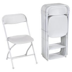 Plastic Folding Chairs/ Sillas De Plástico Plegables