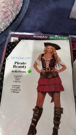 Wonderland Pirate Beauty Costume Women's XL