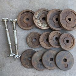 Old Rusty Weights 