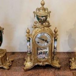 antique Clock set