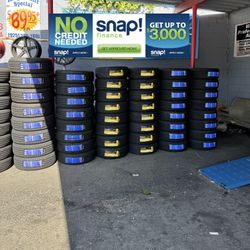 235-45-18 Tires 29$ Down Payment Only 