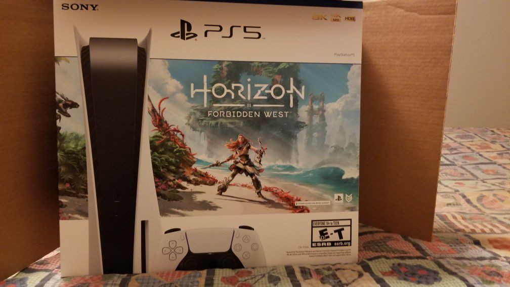 New Sealed Playstation 5 Horizon Bundle
