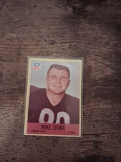 Mike Ditka Chicago Bears NFL Football Card