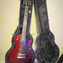 Red Gibson Les Paul