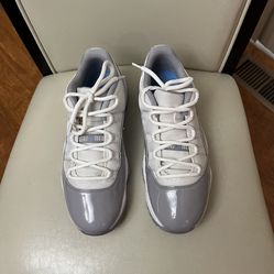 Jordan’s Size 9.5 Retro Low Cement Gray Men’s 