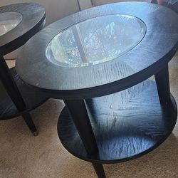 LIVING ROOM END TABLES