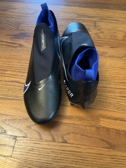 Nike Vapor Edge Pro 360 Football Cleats Black Blue CV6345  display picture 1