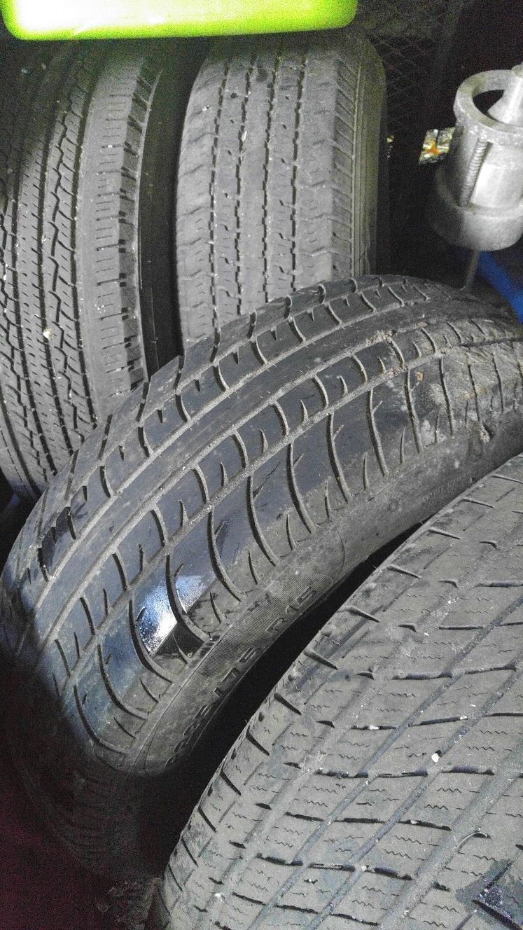 235 75 15 used tires..(2) Only