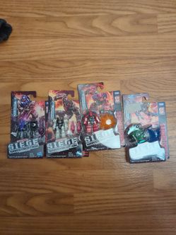 Transformers siege battle masters lot 4