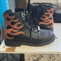 Harley Davidson Boots Size 9 M