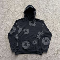 Denim Tears Hoodie Black Monochrome 