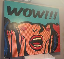 Canvas Print / Painting - Retro Comic Style