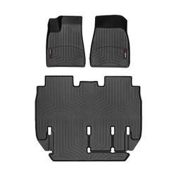 Tesla Model X WeatherTec Floor Mats + Shade + Back Mat