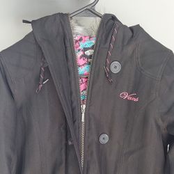 Vans Jacket With Fur Hood