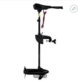 Costway New 55lbs Freshwater Transom Mounted Trolling Motor 36" Shaft
