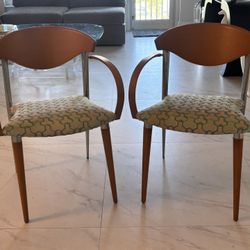 PACO CAPDELL Pair Of Designer Chairs