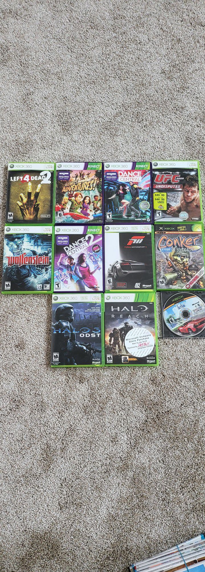 Xbox 360 Games Variety 