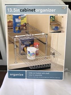 13.5 in cabinet organizer