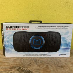 Monster Superstar Backfloat Portable Bluetooth Speaker (NEW)