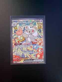 Cinccino 119/086 pokemon card Raw