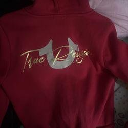 True Religion Zip Up Size M