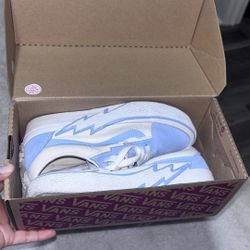 Blue Vans 