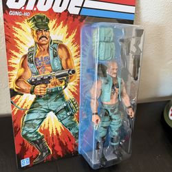 G.I. Joe Gung-Ho Action Figure New in Box Sealed