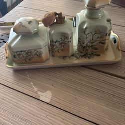 Limoges China Vanity Set