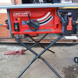 Ten inch craftsman table saw