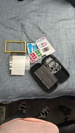 Nintendo Switch Case with OLED Clear Case With Screen Protector