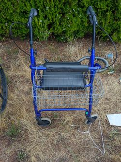 Medical Rollator Rolling Walker with Wheels