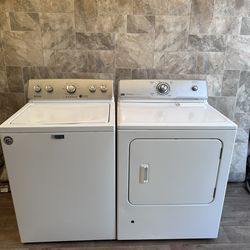 Maytag washer and dryer gas