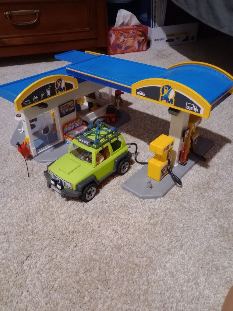Playmobil Gas Station