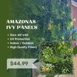 Amazon Ivy Artificial Greenery Panels 