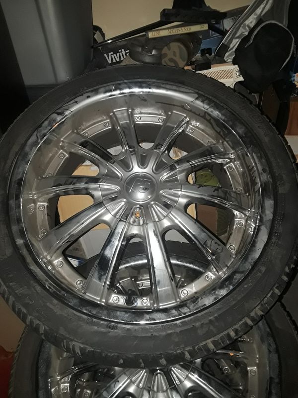 Tires and chrome rims for Sale in Oklahoma City, OK OfferUp