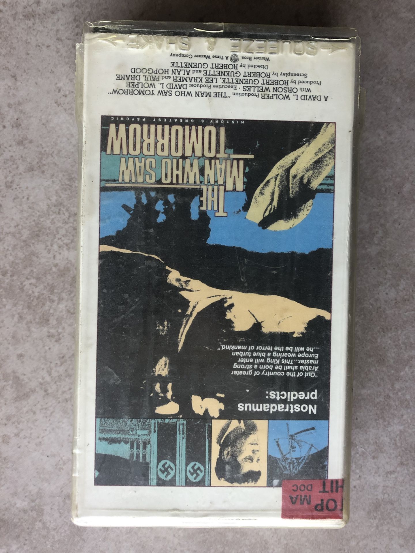 Nostradamus The Man Who Saw Tomorrow VHS 📼 Used Works