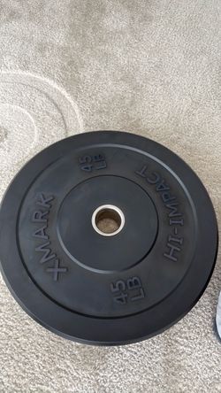 4x 45 lb bumper plate