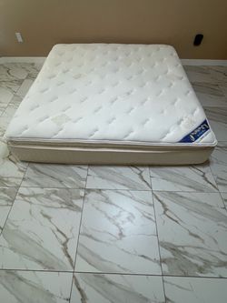 King sized mattress