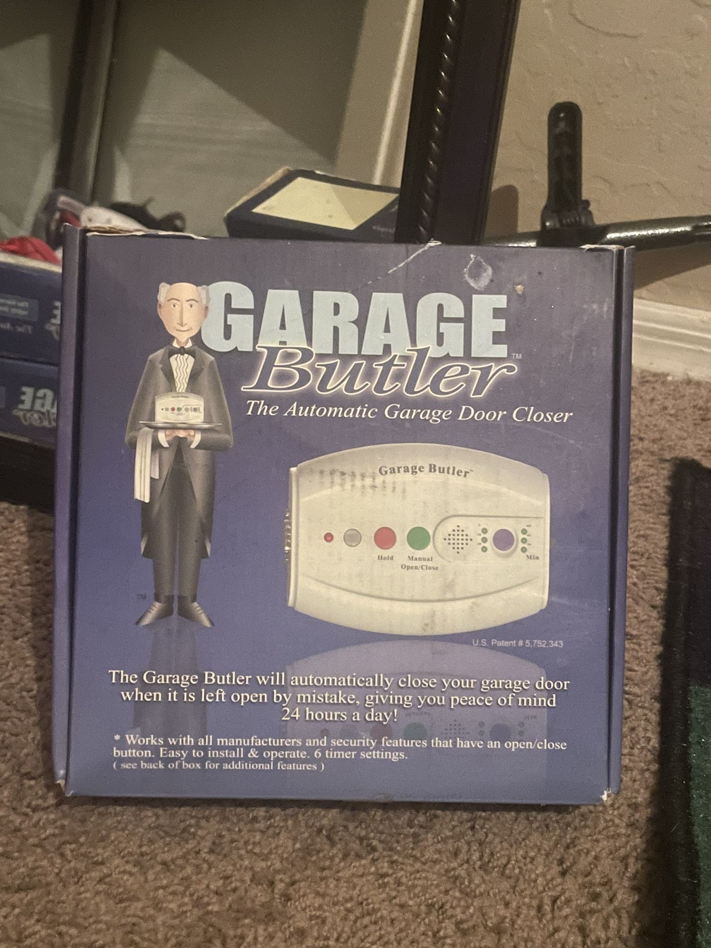 Garage Butler The Automatic Garage Door Closer