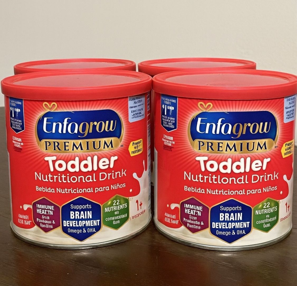 Enfagrow Premium Toddler Nutritional Drink – Case of 4 (New & Sealed)